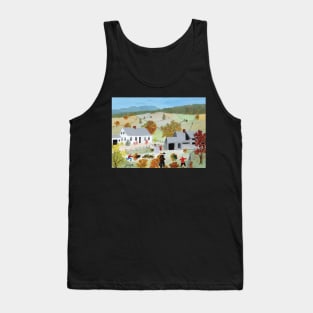 grandma moses - catching the thanksgiving turkey Tank Top